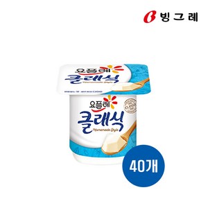 빙그레 요플레 오리지널 클래식 요거트 85g x 24개, 40개