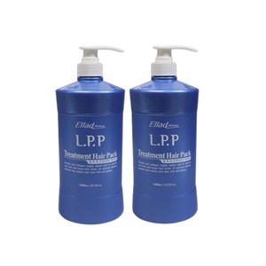 오로라 LPP 트리트먼트 헤어팩, 1L, 2개