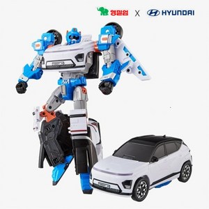 [영실업 x Hyundai] Tobot 또봇W 현대차 코나EV 변신로봇_화이트, 1개, 단품