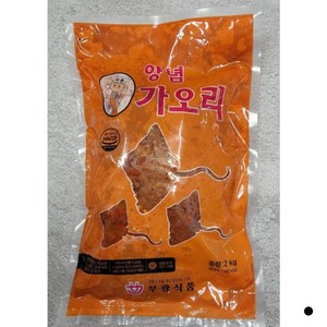 부광 손질 양념가오리 2kg 회무침 냉면 국수 밀면 고명 대빵 양념가오리, 4개