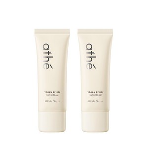 아떼 릴리프 무기자차 선크림 SPF50+ PA++++, 40ml, 2개