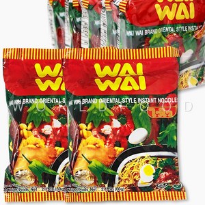 월드푸드 태국라면 와이와이 오리엔탈 60g WAIWAI ORIENTAL NOODLE THAILAND FOOD, 5개