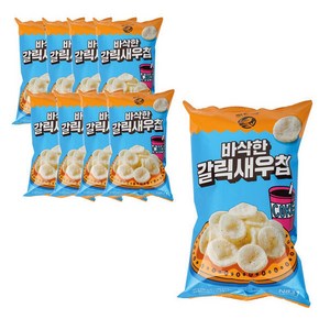 노브랜드 바삭한 갈릭새우칩 155 g 8개입(1박스), 155g, 8개