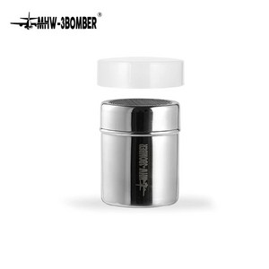 MHW-3BOMBER 슈가 파우더통, 라이트 블랙 150ml, 1개