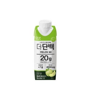 더단백 새로운맛 멜론, 250ml, 12개