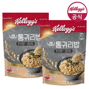 켈로그 통귀리밥, 500g, 2개