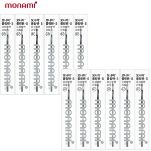 모나미 롤링펜S 리필심 0.7mm 1갑 12p, 2개, 롤링펜S  리필심(12개입)