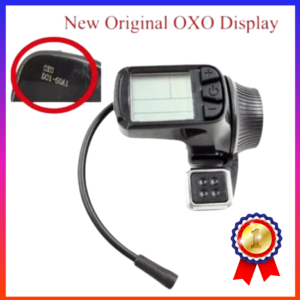 전기자전거스로틀 INOKIM OXO 전기 스쿠터용 정품 LCD 스로틀 대시 보드 예비 부품 60V, 1개, 없음, 1) OXO Display