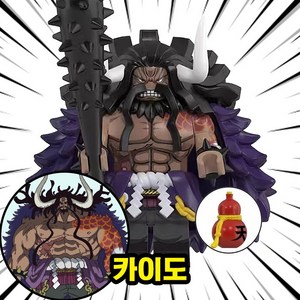 [큐브월드] 원피스(ONEPIECE) 등장 캐릭터 브릭미니피규어 컬렉션 24종(호환블록), 1개