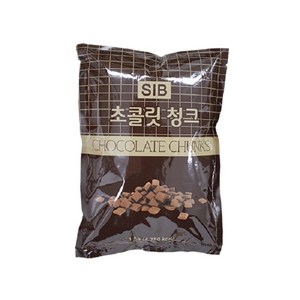 선인 초콜릿 청크 1KG _ 8~9mm크기, 1개