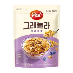 포스트 그래놀라 블루베리 시리얼, 310g, 10개