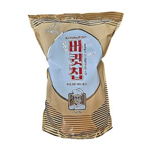 메밀가루 35% 버큇칩 대용량 간식 과자 안주, 3개, 280g