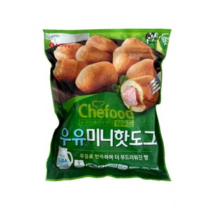 chefood 우유 미니 핫도그 500g, 1개