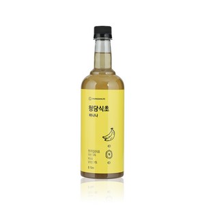 청담식초 바나나 750ml 과일발효식초, 1개