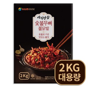 야식만참 숯불무뼈불닭발 2Kg, 1개