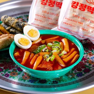 힙지로맛집 킹정떡볶이 2가지맛, 매운맛, 1개, 530g