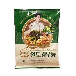 삼립 하이면 한국식 완도 김우동 우동, 205g, 5개