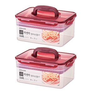 락앤락 발효숙성용기 원핸들, 2개, 3.6L