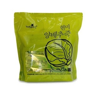 행복우리식품 농부의 딸 현미양배추죽, 600g, 1개