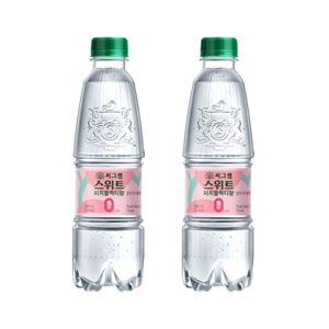 [본사직영] 씨그램 스위트 피치블랙티향 350ml PET X 24개입, 24개