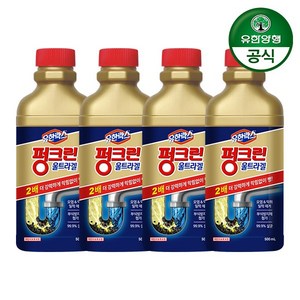 유한락스 펑크린 울트라겔, 500ml, 4개