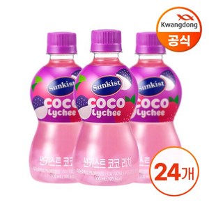 썬키스트 코코 리치 음료, 300ml, 24개