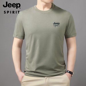 JEEP SPIRIT 지프 스피릿 여름 심플 편안한 남성 캐주얼 라운드넥 반팔티 HB-T8787