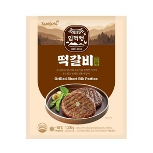 삼양 임꺽정 떡갈비 1200g, 1.2kg, 11개