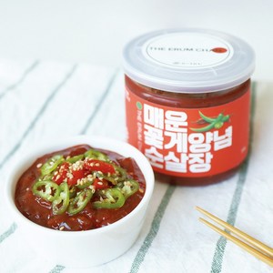 [이룸찬] 꽃게 순살 양념게장300g 꽃게 매운 순살 양념게장300g 2개, 300g, 1개