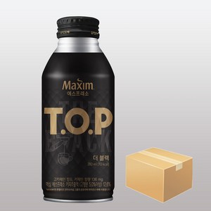 티오피 더블랙 380ml x 24캔(1박스) 커피음료 맥심, 24개