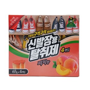 세븐스타 신발장용 탈취제 피치향 본품, 65g, 1개