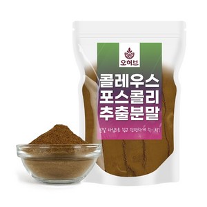 오허브 콜레우스 포스콜리 포스콜린 추출물 분말 가루 250g, 1개