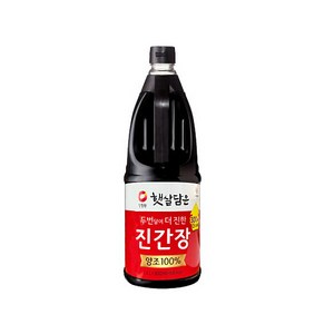 청정원 두번달여 더 진한 진간장, 1.7L, 1개