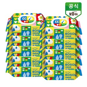 깨끗한나라 펀앤플레이 유아물티슈 캡형 65gsm, 70개입, 20세트