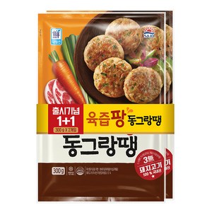 대림 육즙팡 동그랑땡 300g+300g 국내산 돼지고기, 300g, 2개