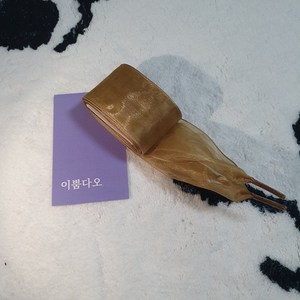 이뿜다오 쉬폰 레이스 4cm 리본 신발끈 신꾸 17 가지 컬러