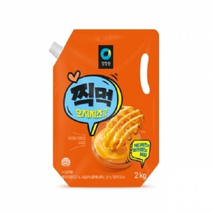 청정원 찍먹 오지치즈소스, 2kg, 5개