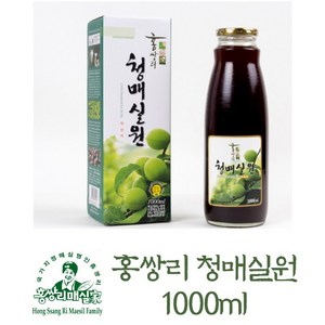 홍쌍리 청매실농원 청매실원 600ml, 1L, 1개