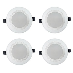 안트 LED 4인치 10W 계단형 다운라이트, 4개, 주백색 4000K