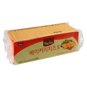 매일유업 베이커리치즈II 1.8kg 18g x 100매 슬라이스치즈 아이스박스무료, 2개