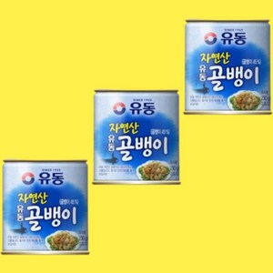 유동 유동 자연산 골뱅이 230g, 3개