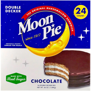 미국 과자 MoonPie 문파이 더블 데커 초콜릿 24봉 1.89kg, 1개