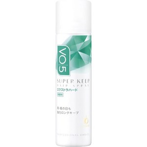 일본직발송 6. VO5 슈퍼 킵 헤어 스프레이 엑스트라 하드 무향료 50G B005ULEK0K, One Size, One Colo, 1개