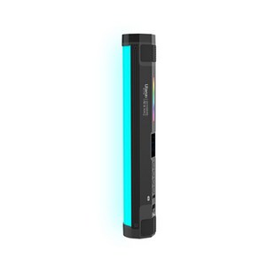 울란지 VL110 RGB 마그네틱 초경량 튜브형 휴대용 LED 조명 LCD 디스플레이, 1개