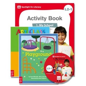 Spotlight On Liteacy L2-1 My School (Stoybook2 + Activity Book1)