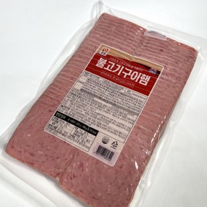 사조오양 불고기구이햄 1kg / 냉장 슬라이스햄, 3개