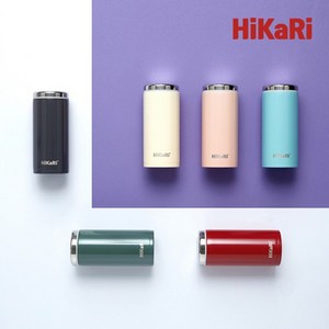 HiKaRi 심플 미니 보온보냉 텀블러, 카키, 200ml, 1개