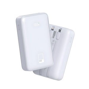 팬톤 22.5W PD 고속충전 빌트인 케이블 보조배터리 20000mAh, Calm Gay