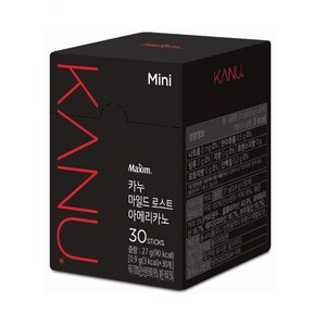 카누 마일드 로스트 아메리카노 원두커피믹스, 900mg, 30개입, 1개