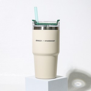[스타벅스] SS 스탠리 크림 켄처 텀블러, 591ml, 1개